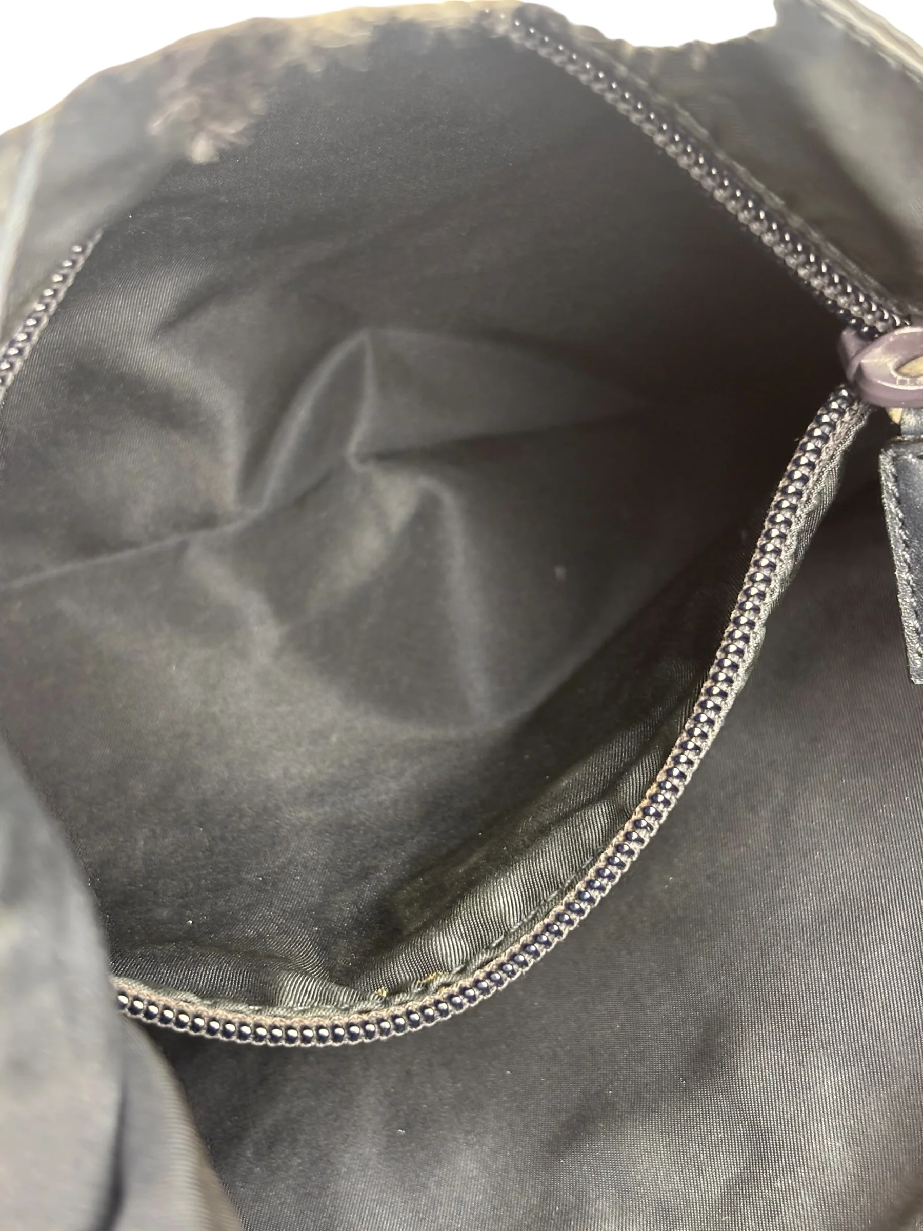 Prada Vintage Dark Navy Nylon Crossbody - Image 9
