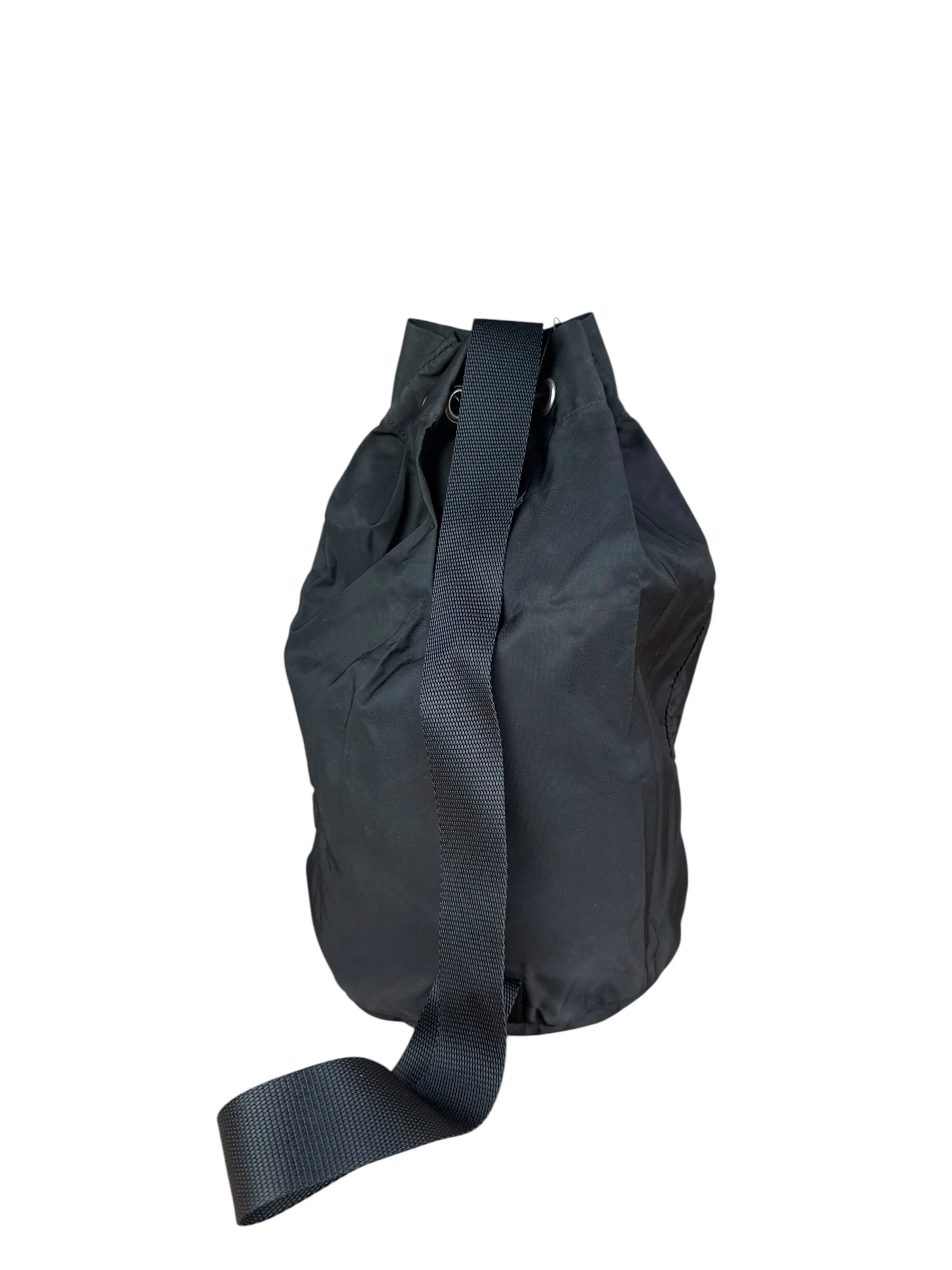 Prada Vintage Nylon Drawstring Crossbody Bag - Image 5