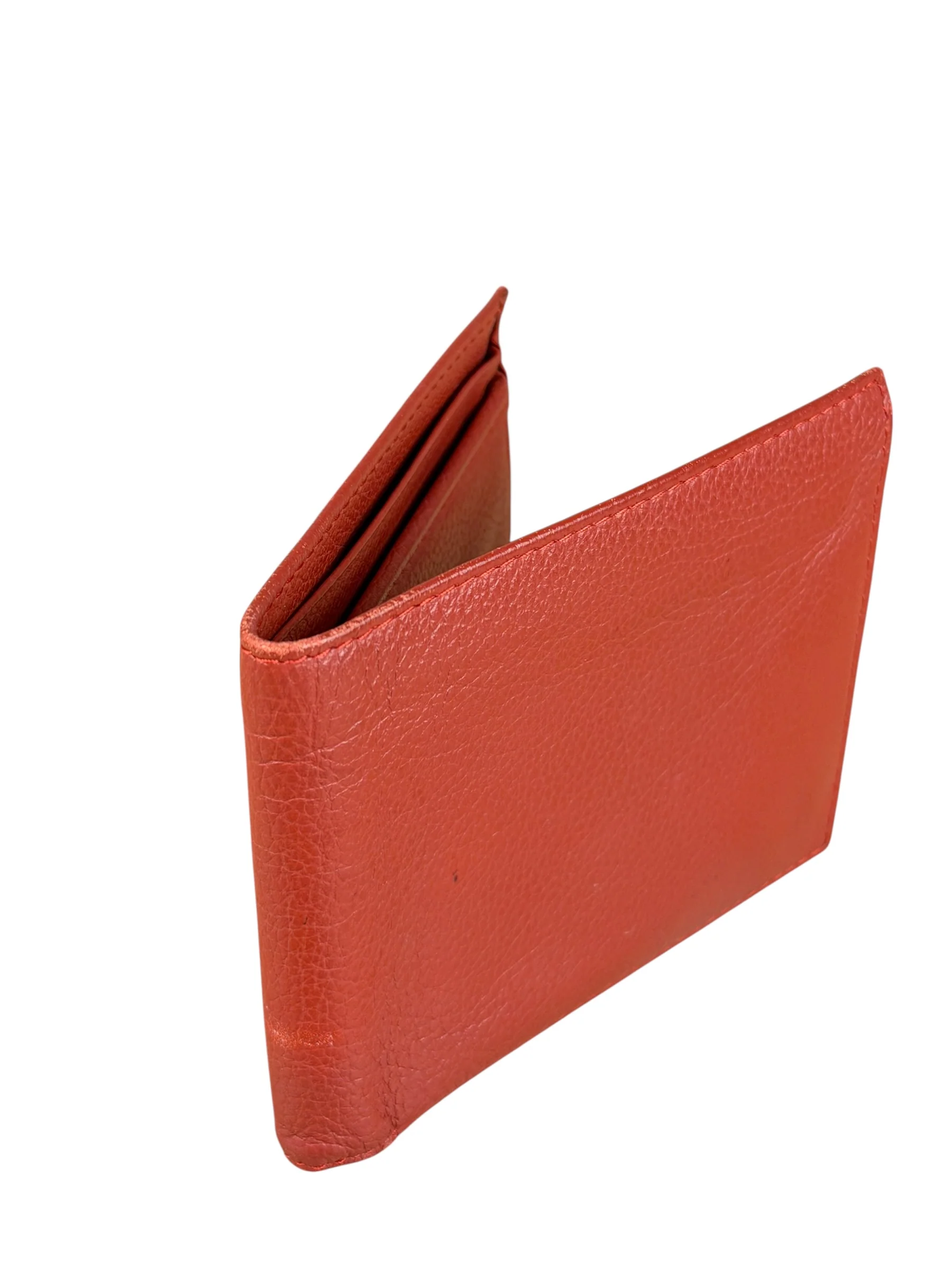 Rolex Red Leather Bifold Wallet - Image 4