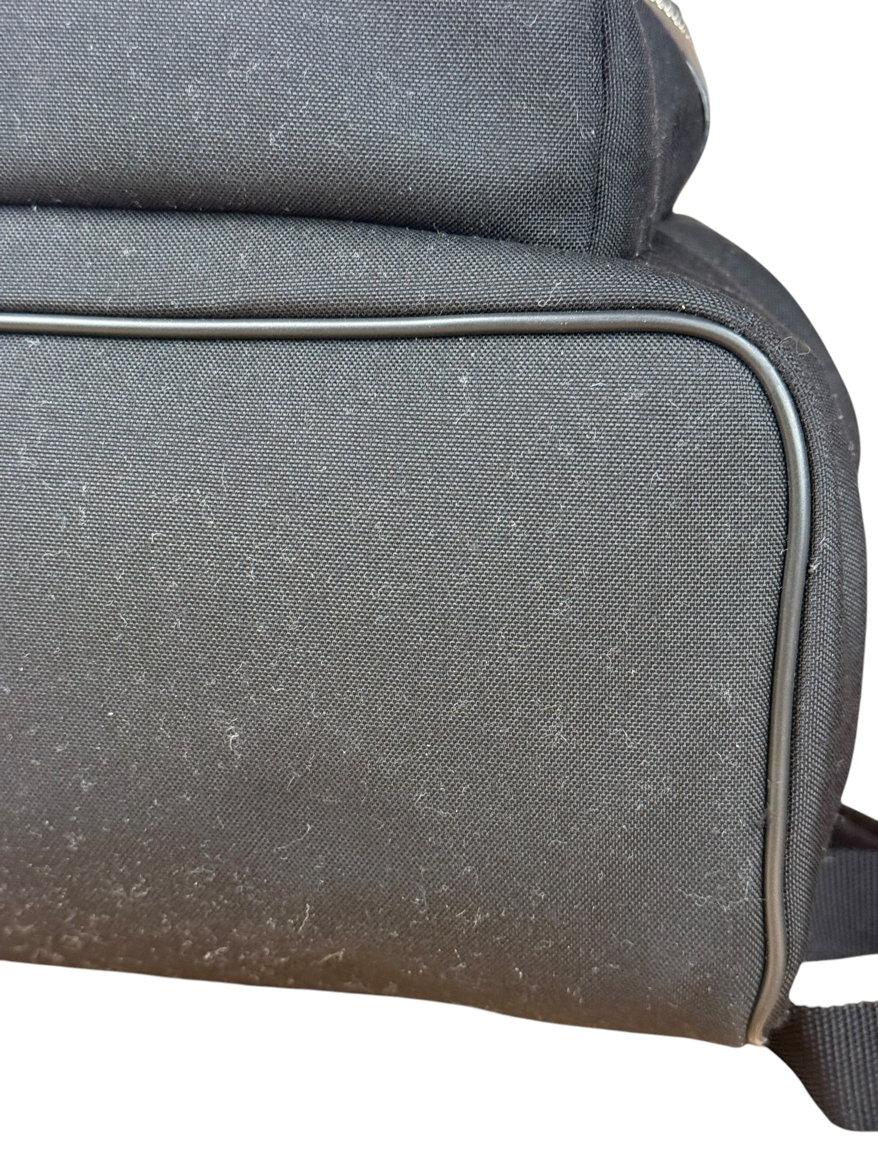 Saint Laurent Black S Canvas Backpack - Image 11