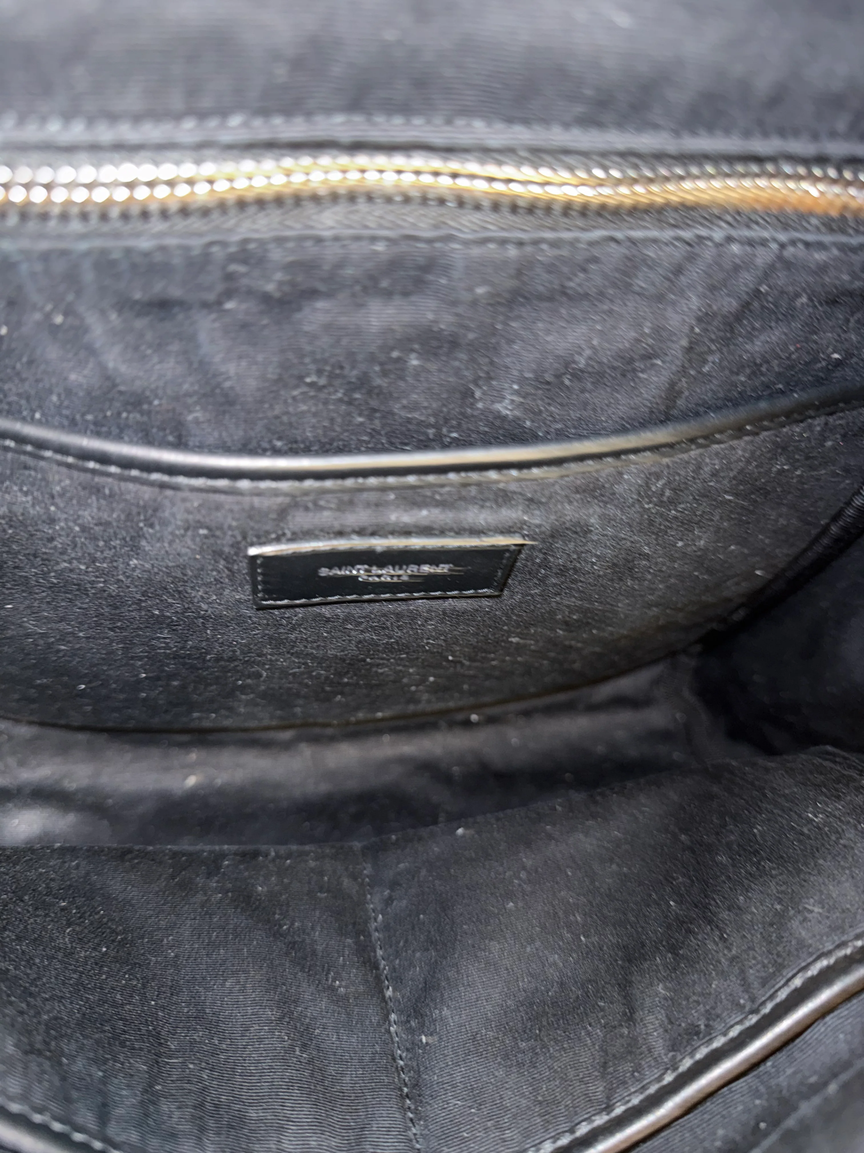 Saint Laurent Black S Canvas Backpack - Image 16
