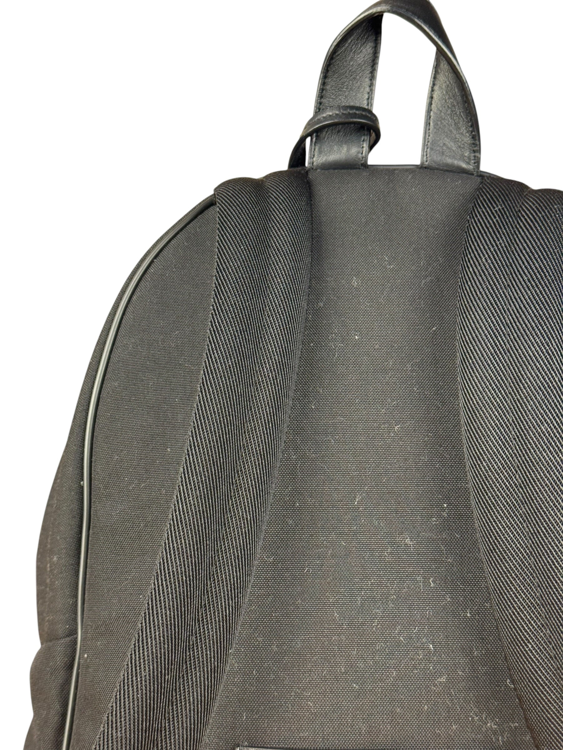 Saint Laurent Black S Canvas Backpack - Image 9