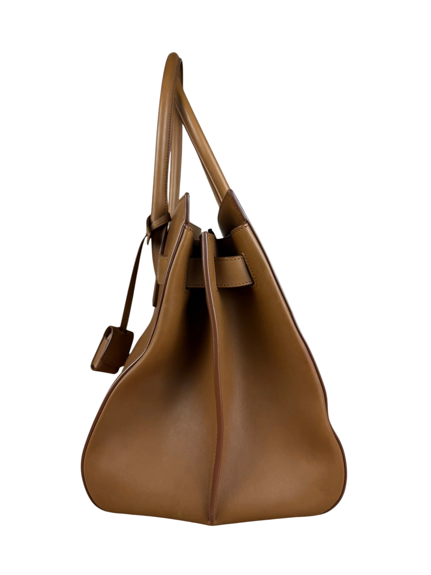 Saint Laurent Brown Leather Large Sac De Jour Tote - Image 6