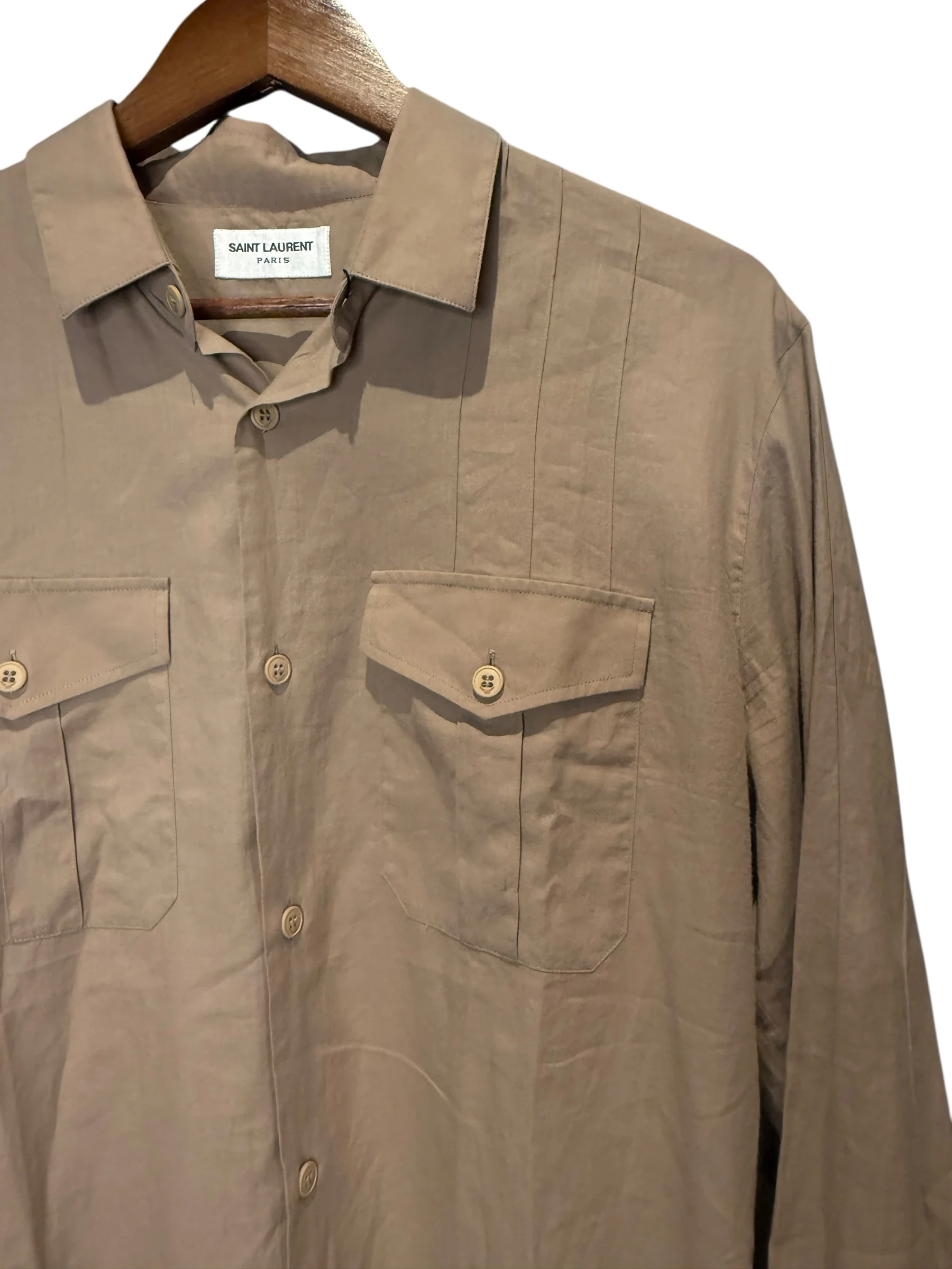 Saint Laurent Button Up Mens Shirt - Image 2