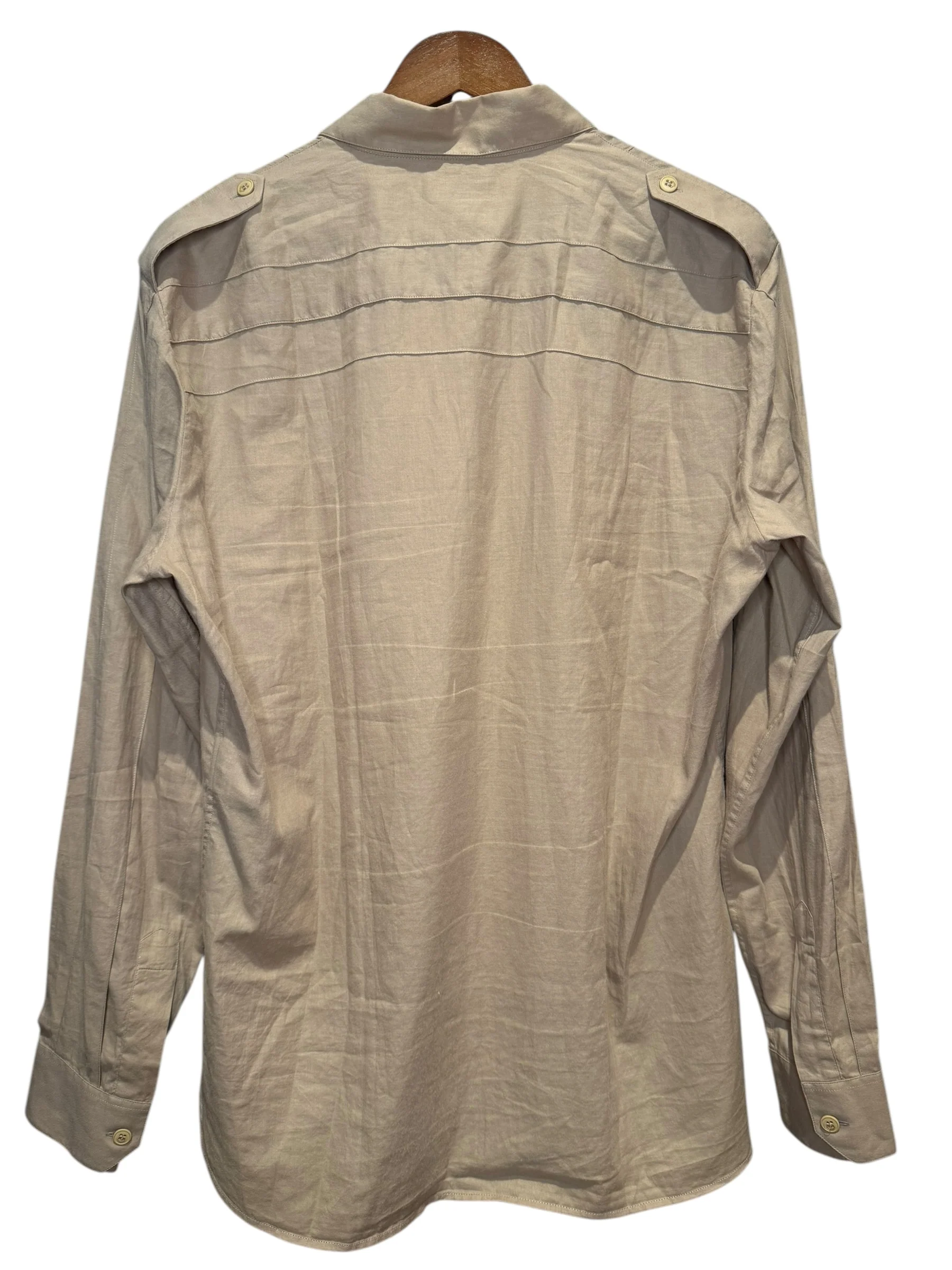 Saint Laurent Button Up Mens Shirt - Image 3