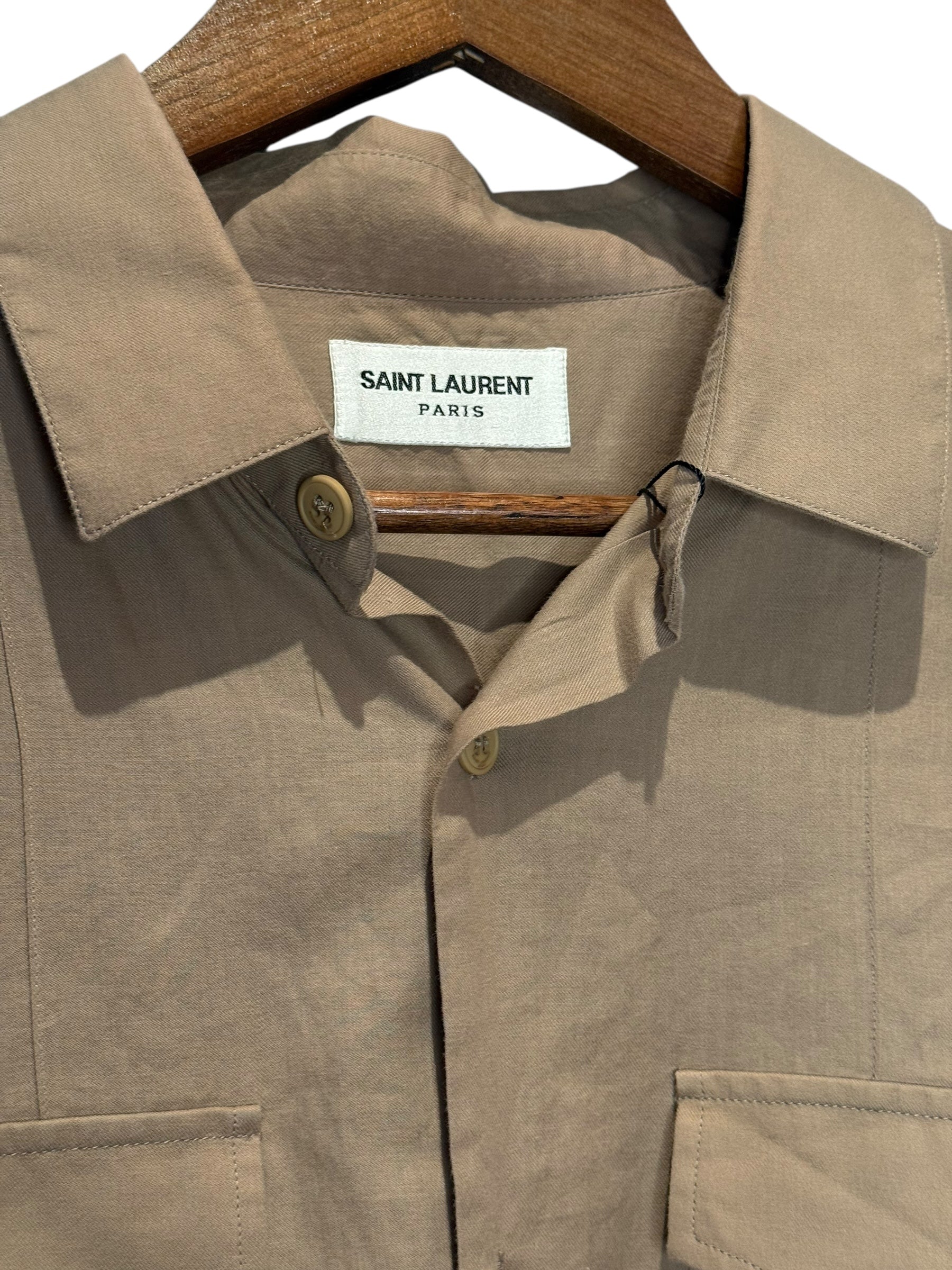 Saint Laurent Button Up Mens Shirt - Image 4