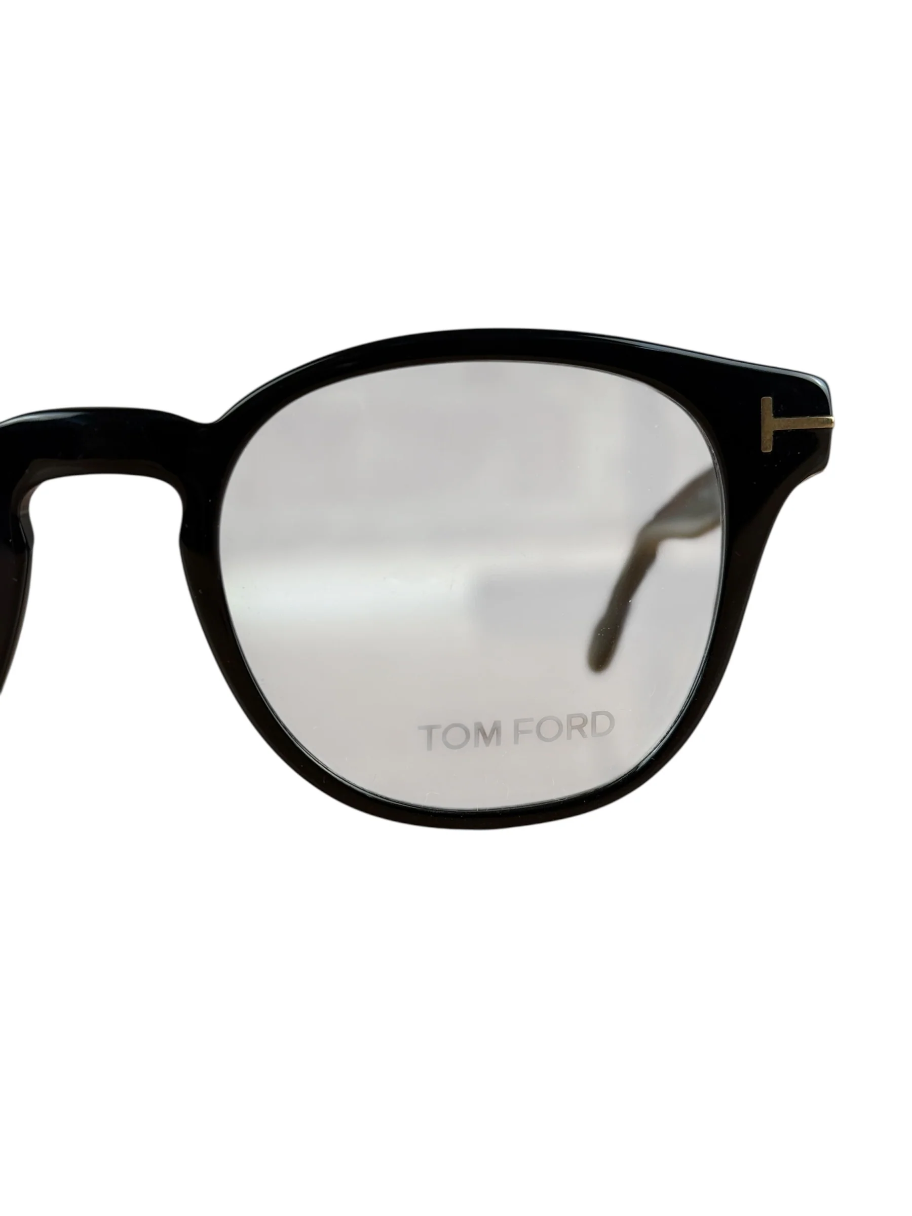 Tom Ford Black Round Eyeglasses - Image 2