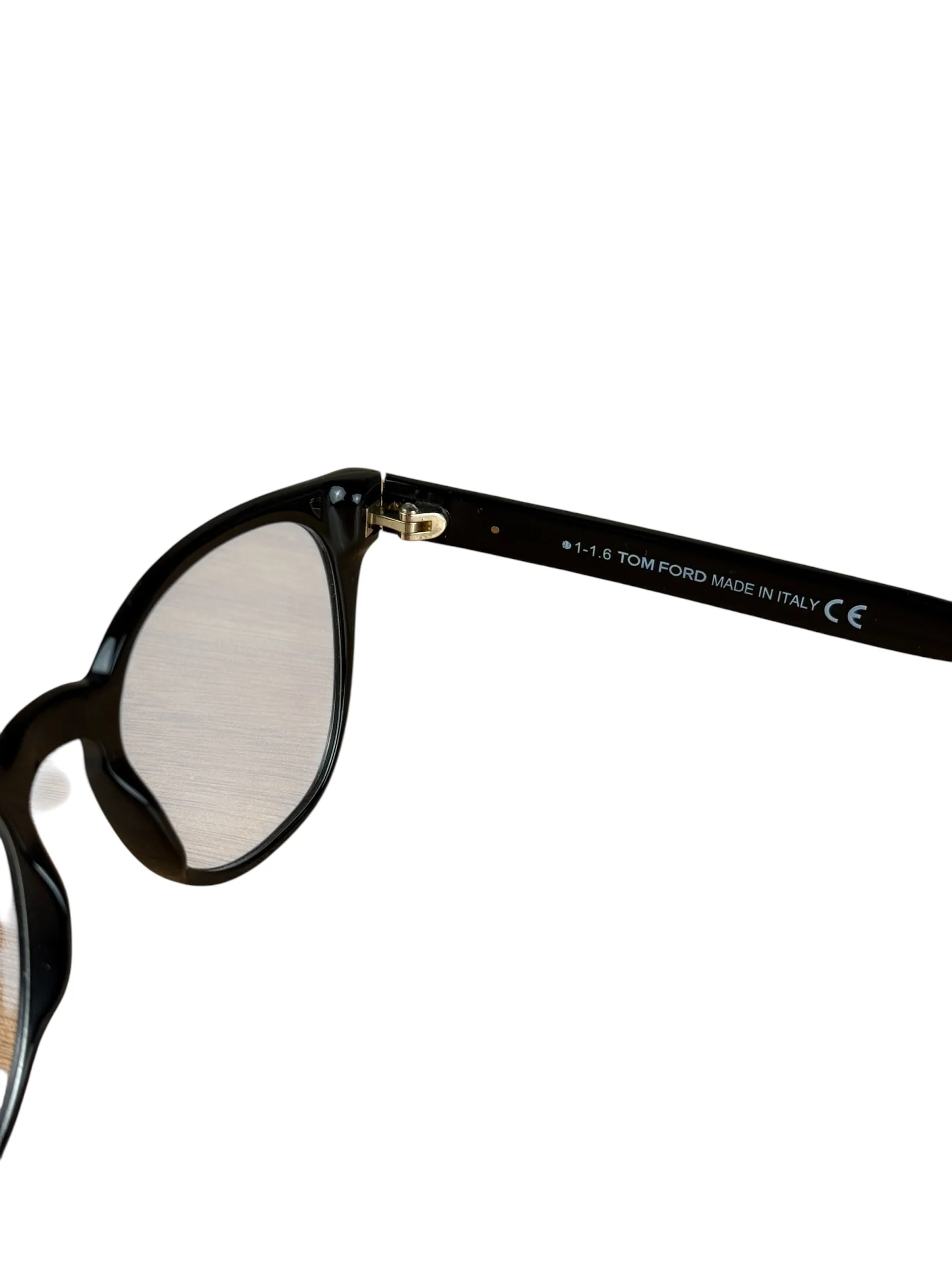 Tom Ford Black Round Eyeglasses - Image 9