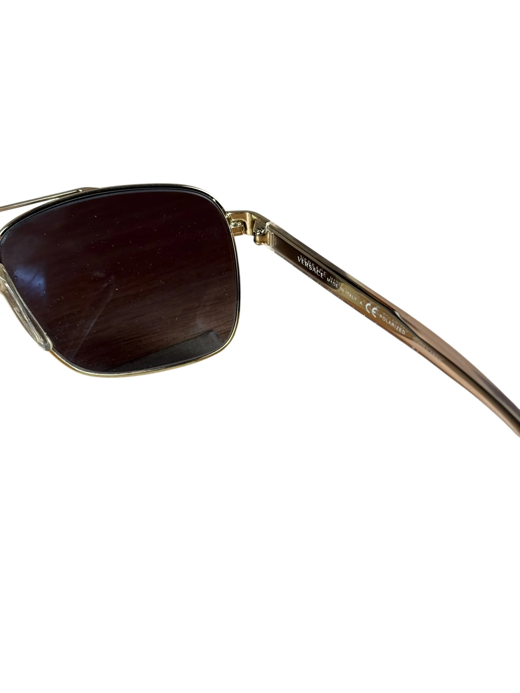 Versace Gold Frame Aviators - Image 9