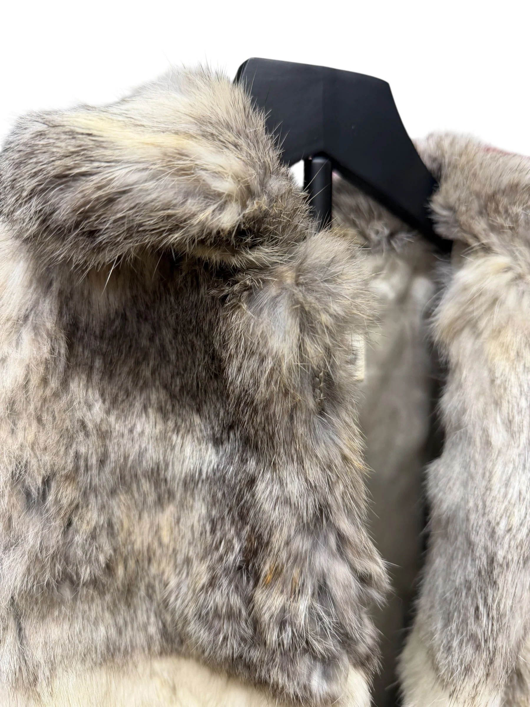 Vintage Ivory/Brown Chinchilla Fur Coat (Toddler's) - Image 5
