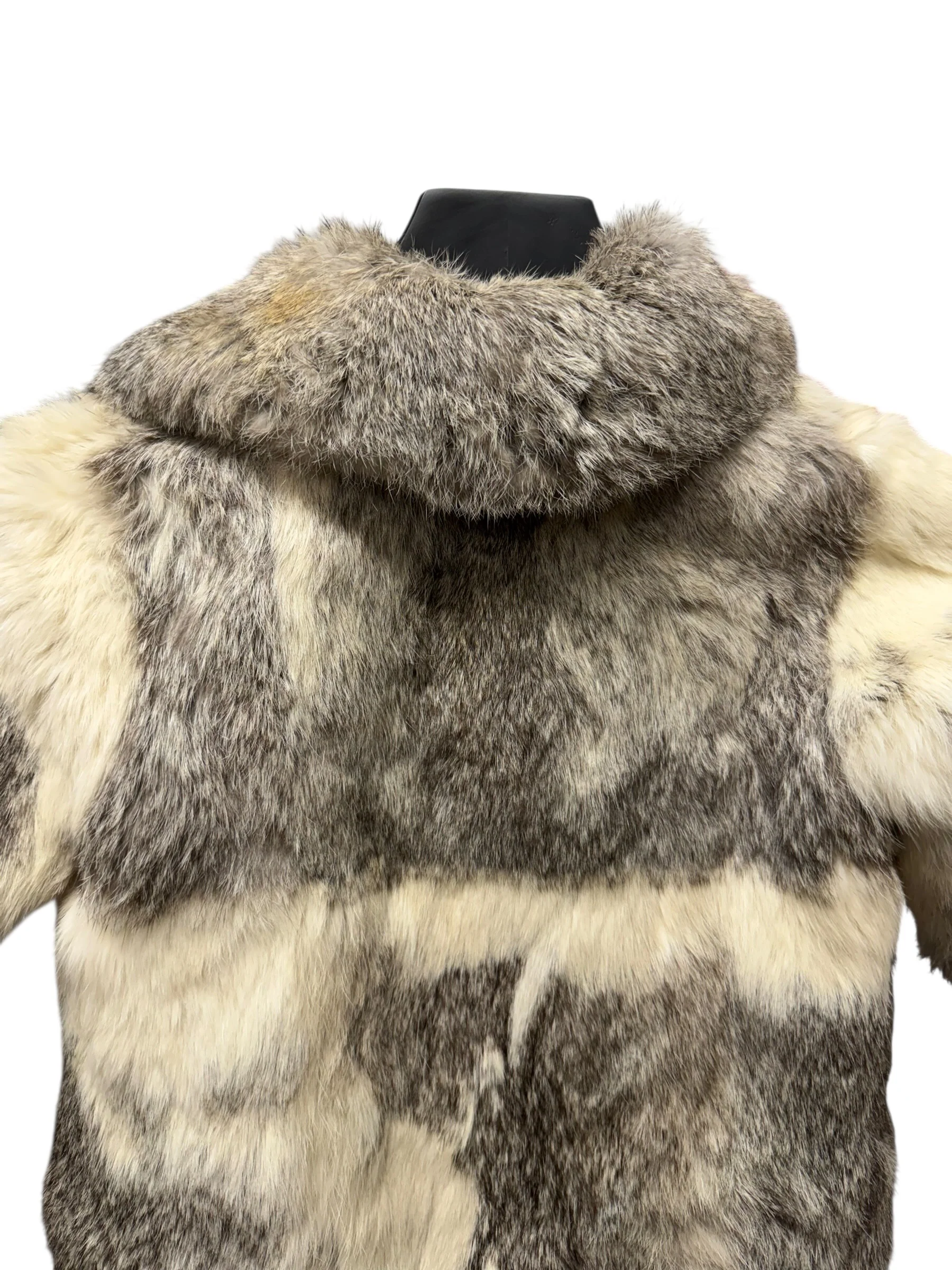 Vintage Ivory/Brown Chinchilla Fur Coat (Toddler's) - Image 8