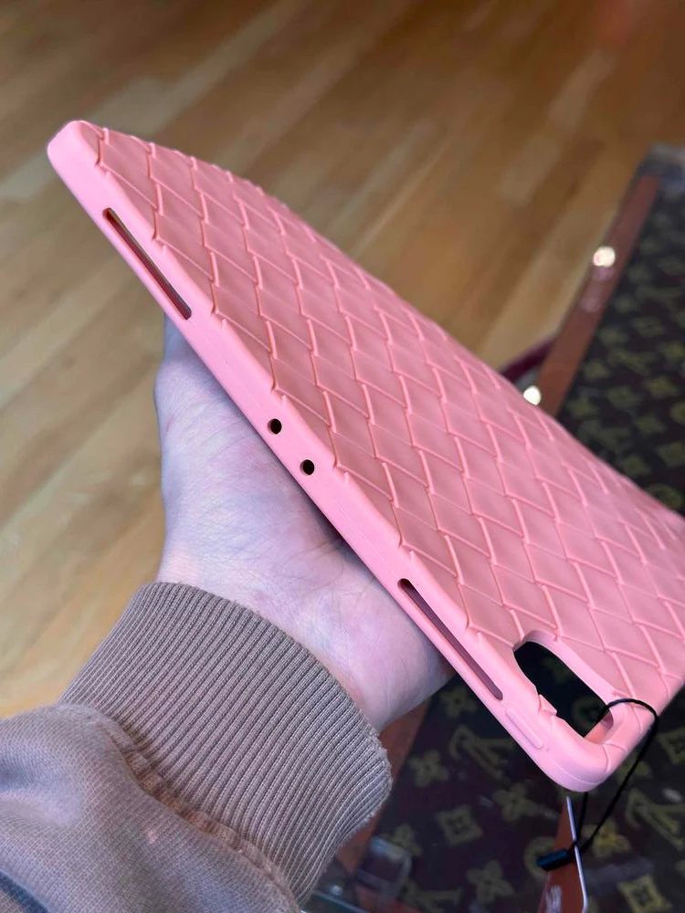 Bottega Pink Silicone iPad Case - Image 5