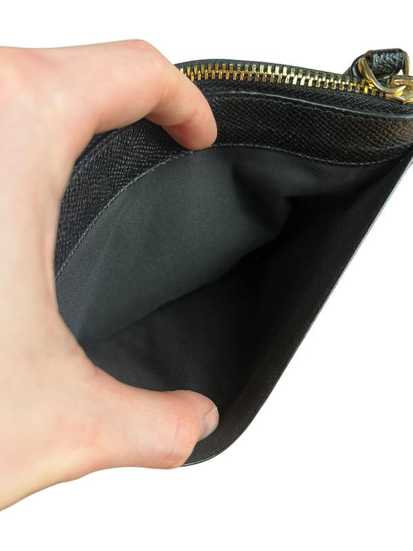 Coach Leather Zip Card Wallet - Image 4