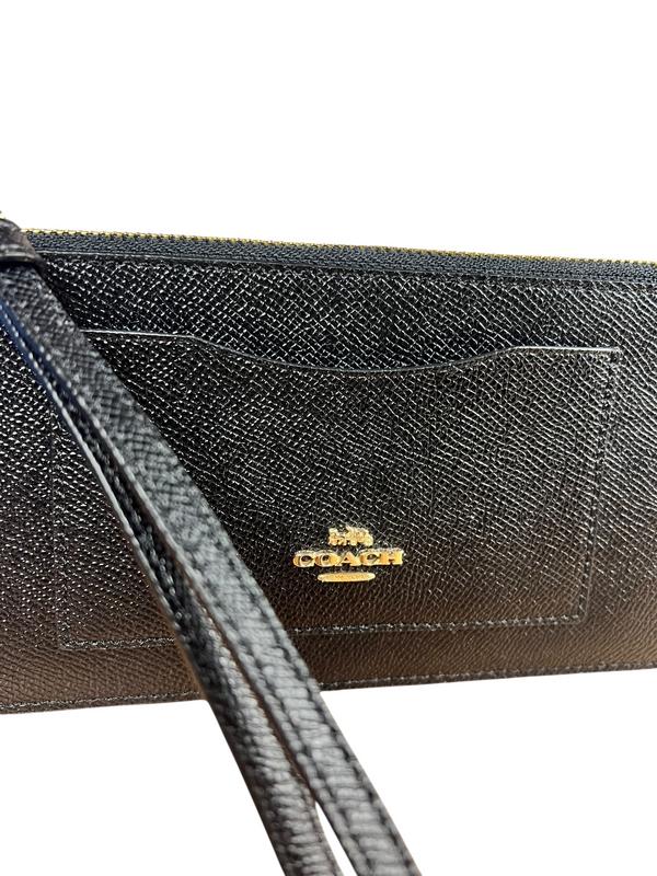 Coach Leather Zip Card Wallet - Image 7