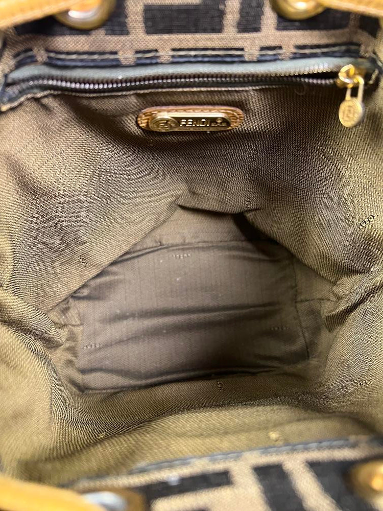 Fendi FF Zucca Monogram Backpack - Image 12