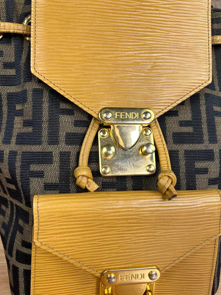 Fendi FF Zucca Monogram Backpack - Image 3