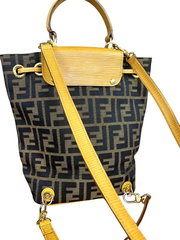 Fendi FF Zucca Monogram Backpack - Image 7