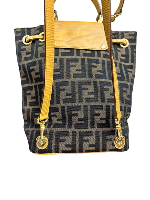Fendi FF Zucca Monogram Backpack - Image 8