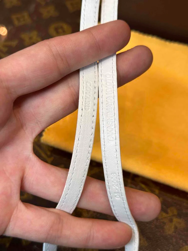 Goyard Bracelet White Leather - Image 3