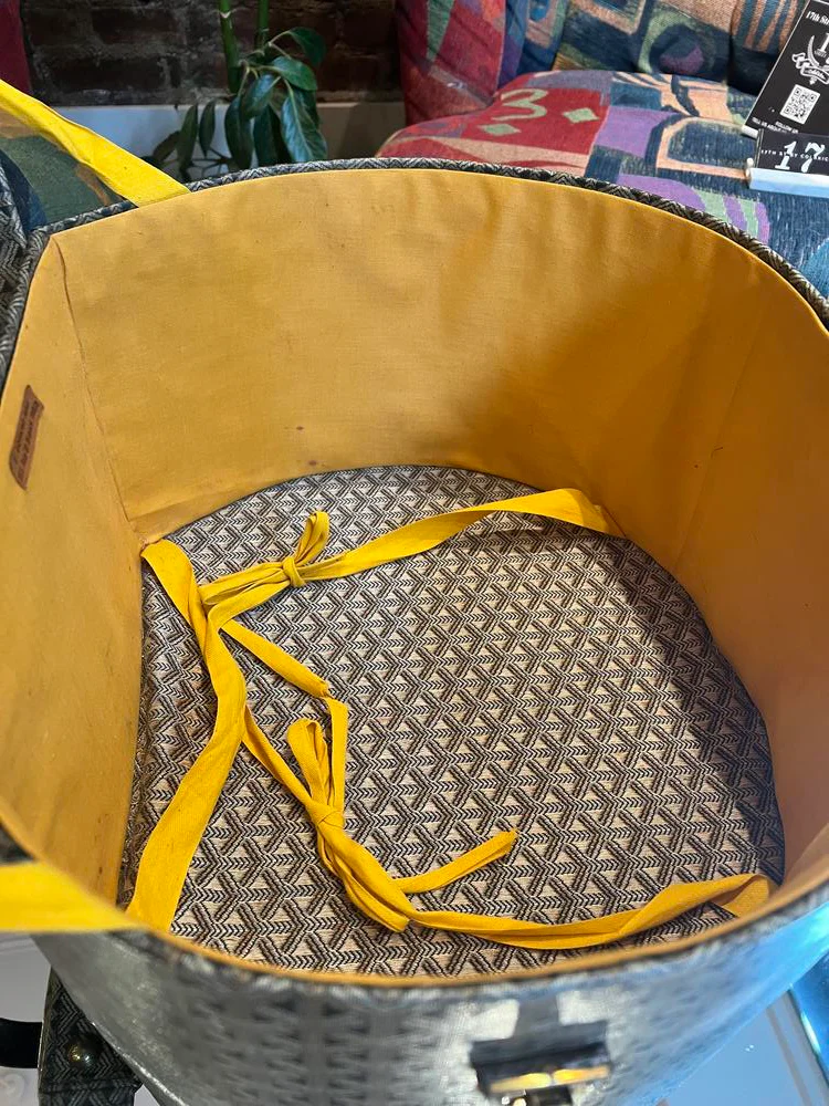 Goyard Vintage Rare Large Boîte Chapeau Hat Box - Image 16
