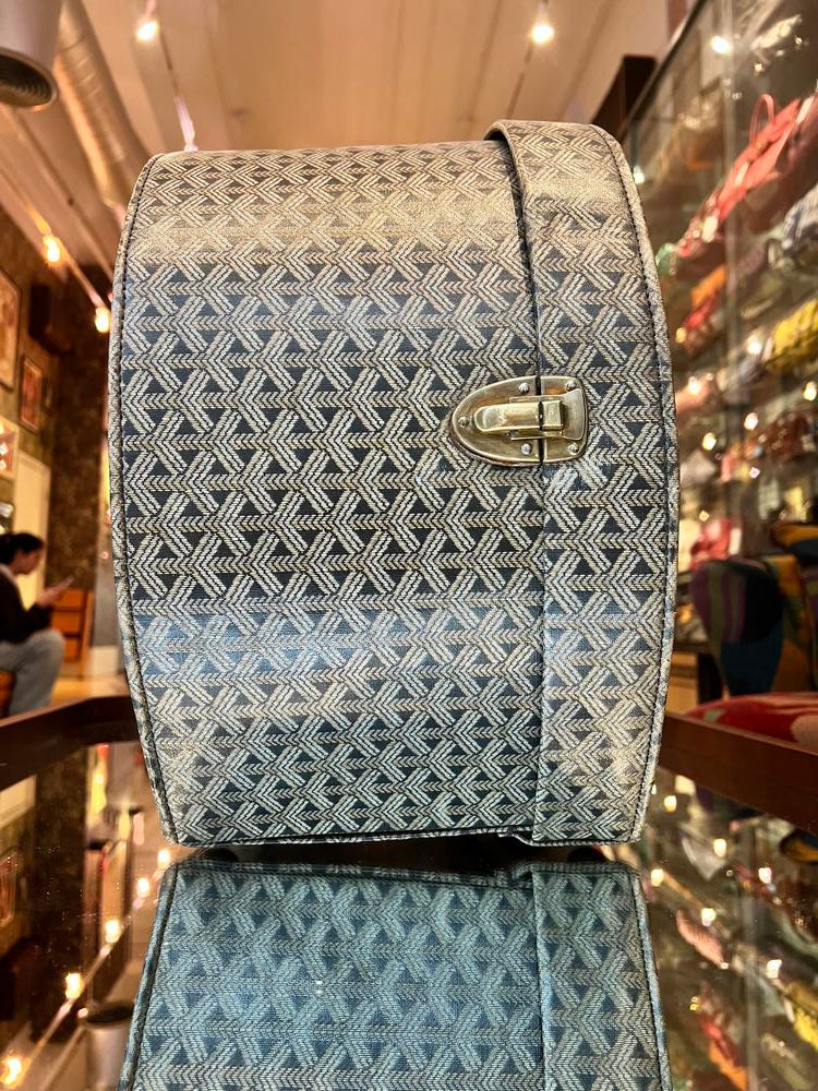 Goyard Vintage Rare Large Boîte Chapeau Hat Box - Image 4