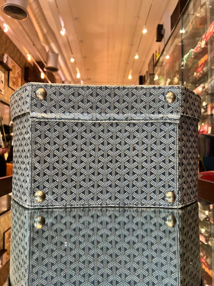 Goyard Vintage Rare Large Boîte Chapeau Hat Box - Image 6