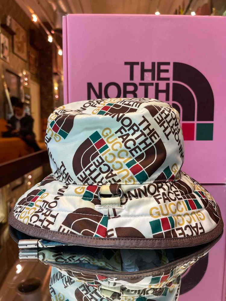 Gucci x The North Face Logo Bucket Hat - Image 3