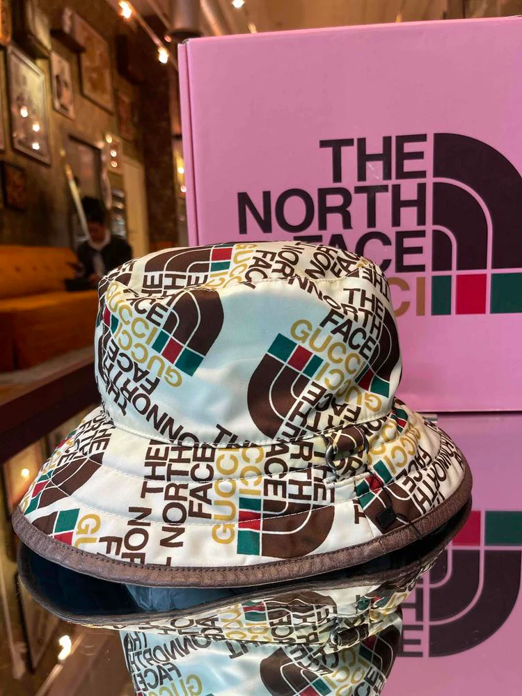 Gucci x The North Face Logo Bucket Hat - Image 4