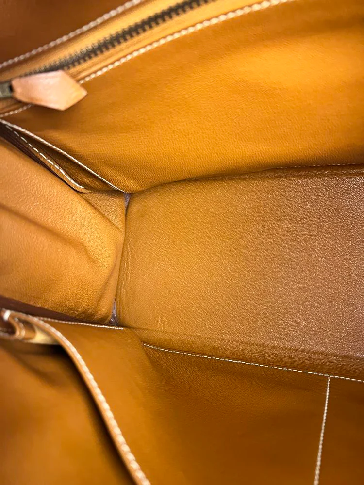 Hermes Kelly 32 Courchevel Camel 1991 - Image 24