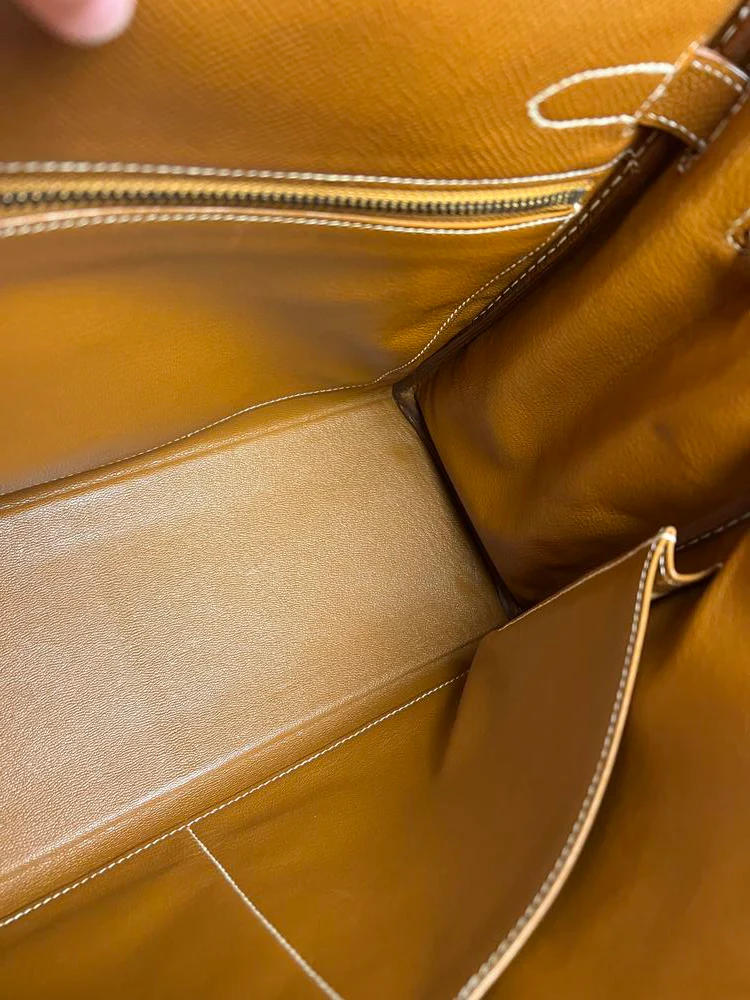 Hermes Kelly 32 Courchevel Camel 1991 - Image 27