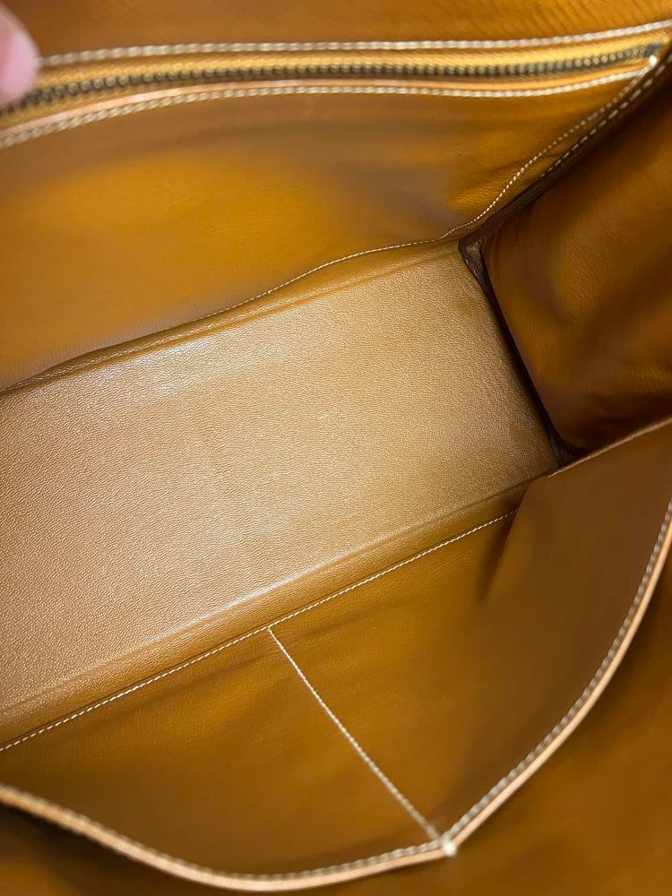 Hermes Kelly 32 Courchevel Camel 1991 - Image 29