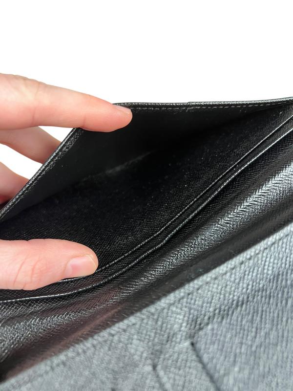 Louis Vuitton Black Epi Long Bifold Wallet - Image 11