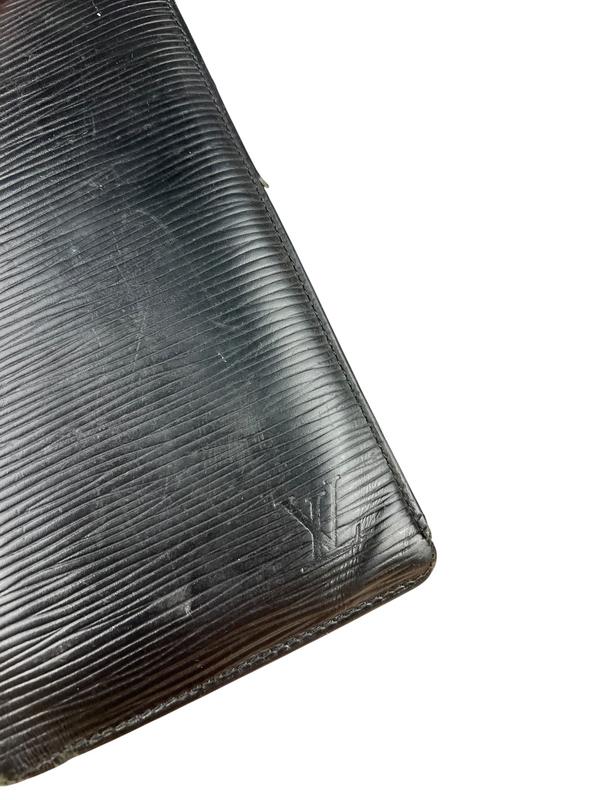 Louis Vuitton Black Epi Long Bifold Wallet - Image 12