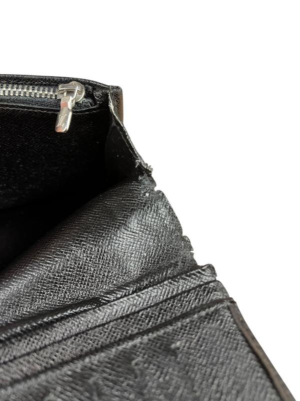 Louis Vuitton Black Epi Long Bifold Wallet - Image 8