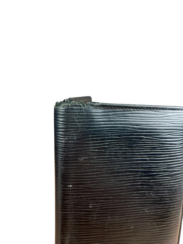 Louis Vuitton Black Epi Long Bifold Wallet - Image 9