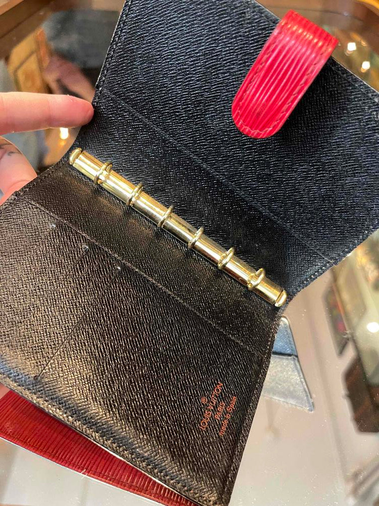 Louis Vuitton Red Epi Agenda - Image 7