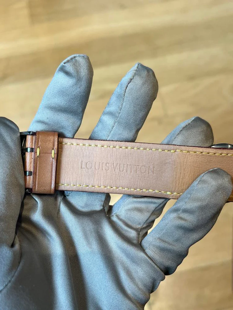 Louis Vuitton Stainless Steel 28mm Tambour Watch - Image 10