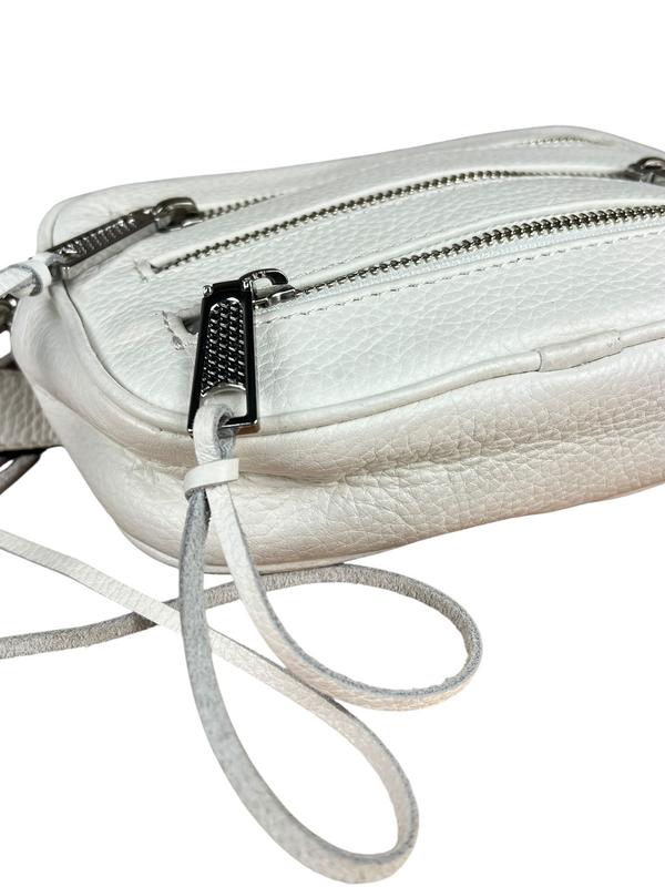 Rebecca Minkoff White Leather Belt Bag - Image 10