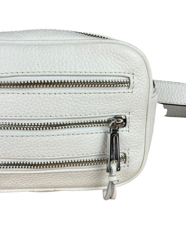 Rebecca Minkoff White Leather Belt Bag - Image 11