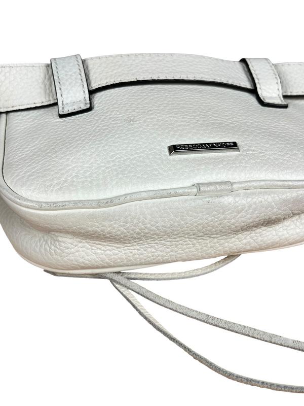 Rebecca Minkoff White Leather Belt Bag - Image 12