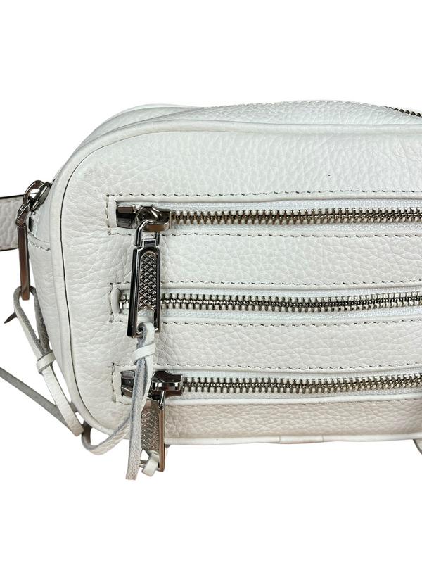 Rebecca Minkoff White Leather Belt Bag - Image 13