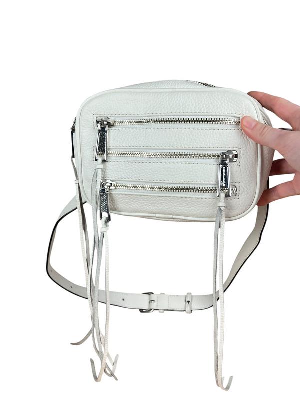 Rebecca Minkoff White Leather Belt Bag - Image 4