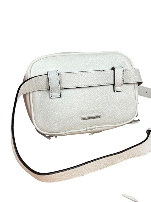 Rebecca Minkoff White Leather Belt Bag - Image 5