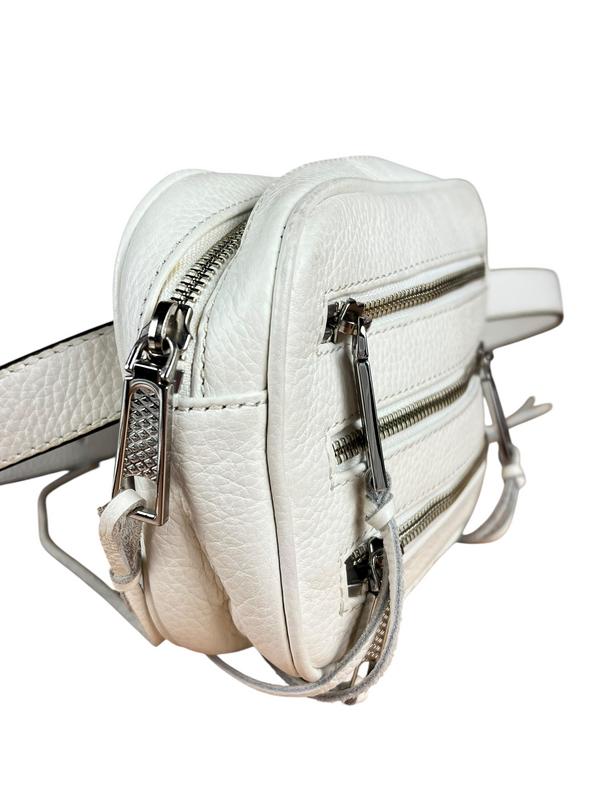 Rebecca Minkoff White Leather Belt Bag - Image 6