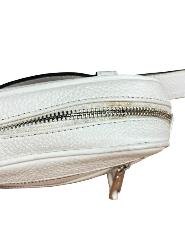 Rebecca Minkoff White Leather Belt Bag - Image 8