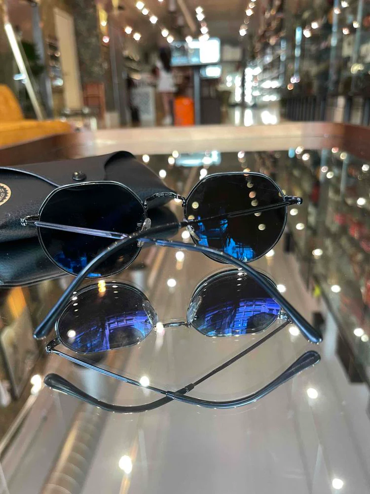 Ray Bans Wire Frame Round Sunglasses Polarized - Image 4