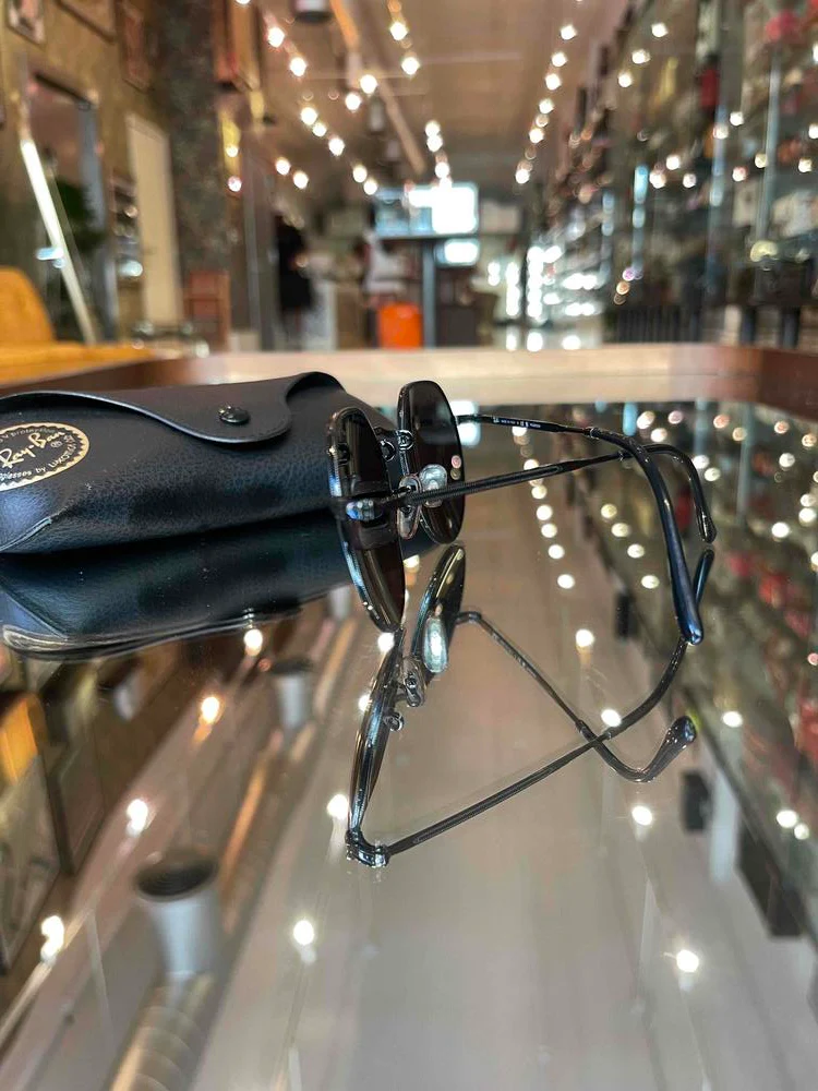 Ray Bans Wire Frame Round Sunglasses Polarized - Image 5