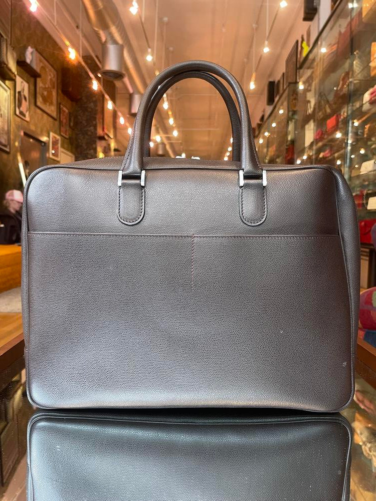 Rolex Briefcase Brown Leather - Image 3