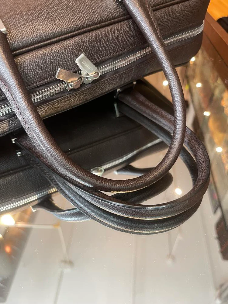 Rolex Briefcase Brown Leather - Image 8
